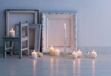Как стильно декорировать свечами помещение