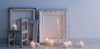 Как стильно декорировать свечами помещение