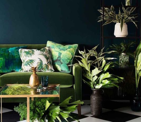 Идеи зеленого декора