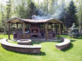 Обустройство зоны отдыха на участке* Зона барбекю