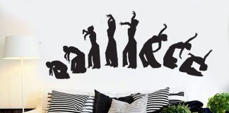 Виниловые наклейки в интерьере