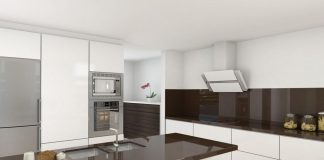 Дизайн гостиной совмещенной с кухней