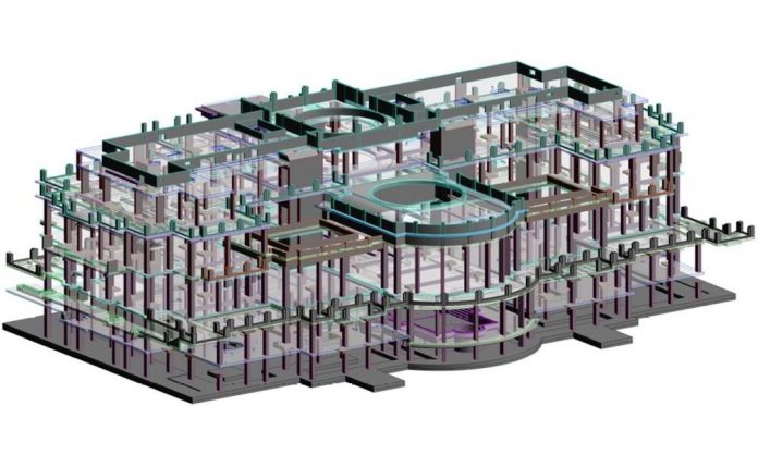 3D-модель строительного проекта